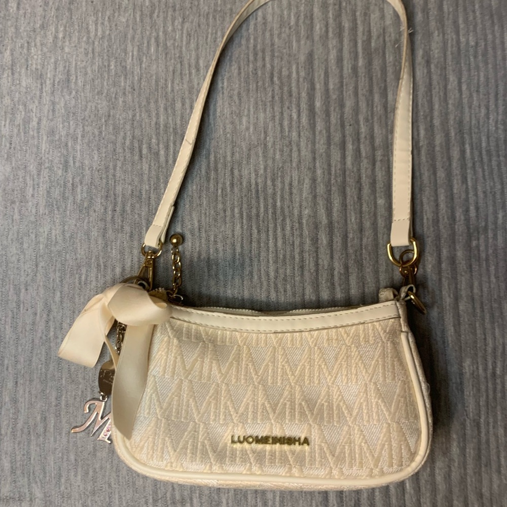 Cream Shoulder Bag